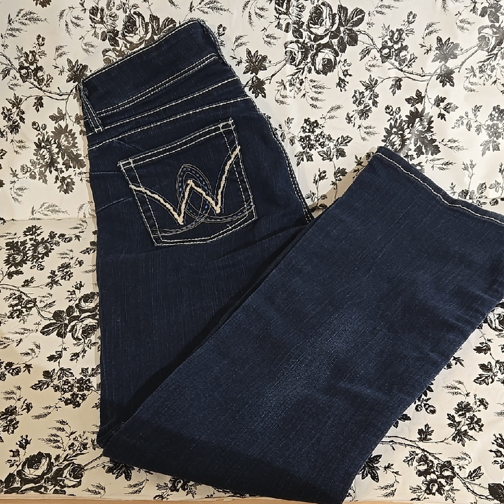 Women's Dark Blue Jeans A2